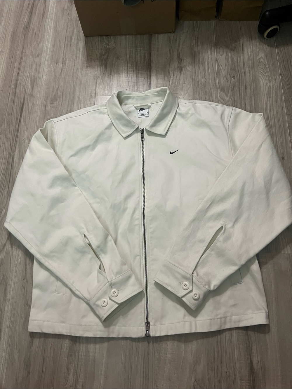 Nike Men's Full-Zip Collared Field Jacket